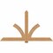 Ekena Millwork Redmond Smooth Timber Gable Bracket, Western Red Cedar, 84"W x 49"H x 1 1/2"D x 5 1/2"F, 14/12 Pitch GBW084X49X0206RED00SWR - alternate 1